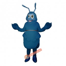 Blue Bug Mascot Costume, Blue Bug Costume