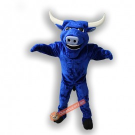 Blue Bull Mascot Costume, Blue Bull Costume