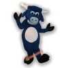 Blue Cow Mascot Costume, Blue Cow Costume