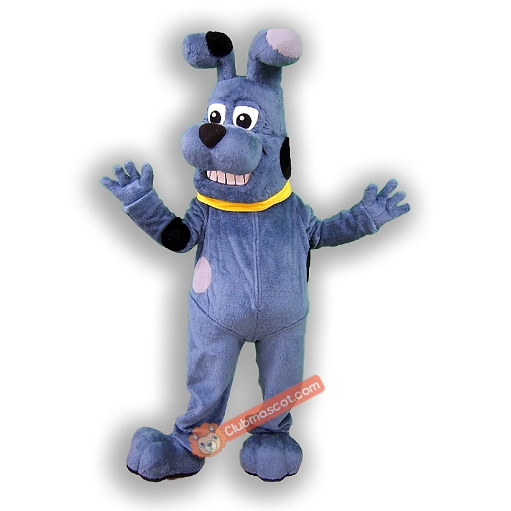 Blue Dog Mascot Costume, Blue Dog Costume