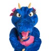 Blue Dragon Charming Mascot Costume, Blue Dragon Charming Costume