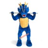 Blue Dragon Handsome Mascot Costume, Blue Dragon Handsome Costume