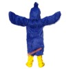 Blue Eagle Cartoon Mascot Costume, Blue Eagle Cartoon Costume