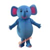 Blue Elephant Mascot Costume, Blue Elephant Costume