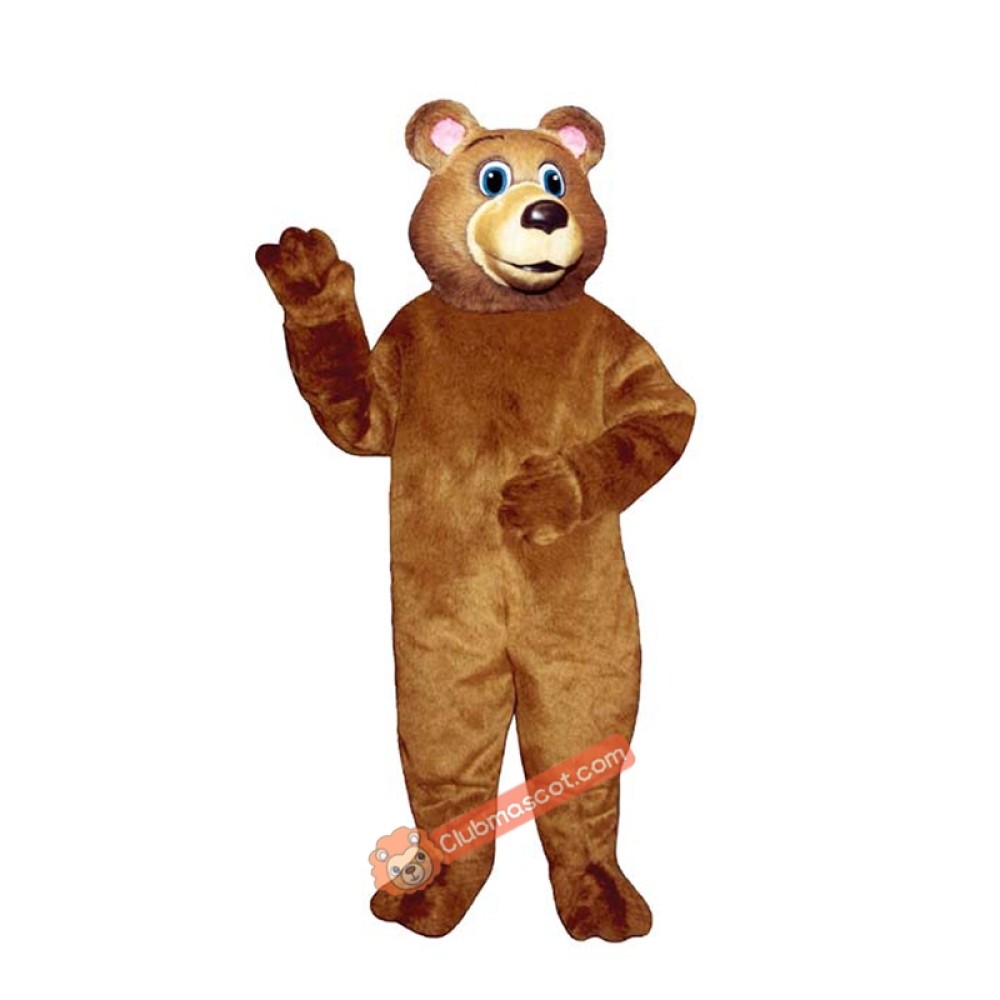 Blue Eyed Bear Mascot Costume, Blue Eyed Bear Costume