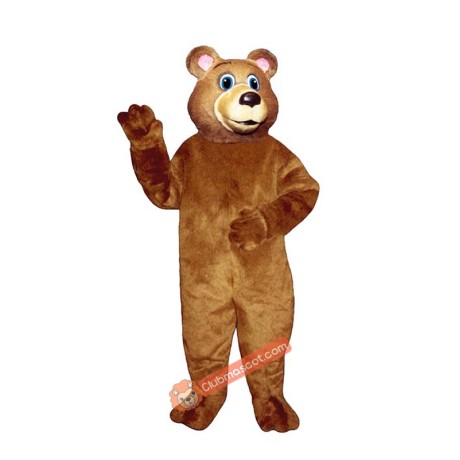 Blue Eyed Bear Mascot Costume, Blue Eyed Bear Costume