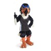 Blue Hawk Mascot Costume, Blue Hawk Costume