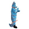 Blue Hippocampus Mascot Costume, Blue Hippocampus Costume