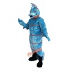 Blue Hippocampus Mascot Costume, Blue Hippocampus Costume