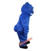 Blue Long Hairy Bear Mascot Costume, Blue Long Hairy Bear Costume