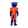 Blue Panther Mascot Costume, Blue Panther Costume