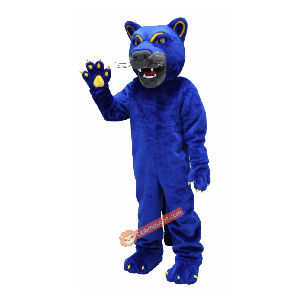 Blue Prowler Mascot Costume, Blue Prowler Costume