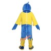 Blue Sports Eagle Cartoon Mascot Costume, Blue Sports Eagle Cartoon Costume