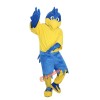 Blue Sports Eagle Cartoon Mascot Costume, Blue Sports Eagle Cartoon Costume