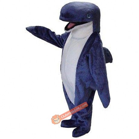 Blue Whale Mascot Costume, Blue Whale Costume