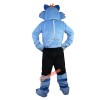 Blue Wolf Cartoon Mascot Costume, Blue Wolf Cartoon Costume