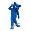 Blue Wolf Leopard Cartoon Mascot Costume, Blue Wolf Leopard Cartoon Costume