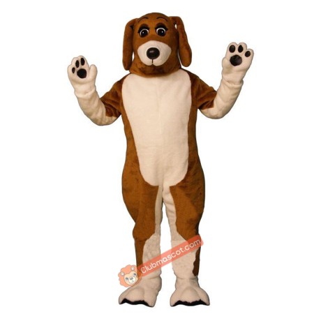 Bossy Beagle Mascot Costume, Bossy Beagle Costume