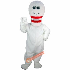 Bowling Pin Lightweight Mascot Costume, Bowling Pin Costume