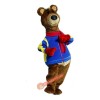 Brisky Bear Mascot Costume, Brisky Bear Costume