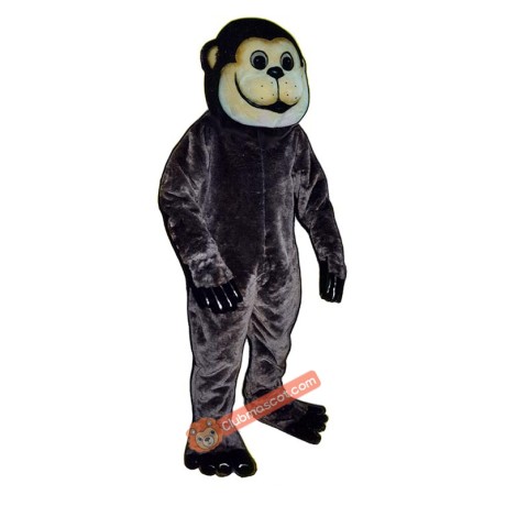 Brown Ape Mascot Costume, Brown Ape Costume