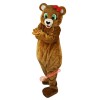 Brown Bear Cartoon Mascot Costume, Brown Bear Cartoon Costume