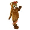 Brown Bear Cartoon Mascot Costume, Brown Bear Cartoon Costume