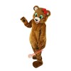 Brown Bear Cartoon Mascot Costume, Brown Bear Cartoon Costume