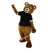 Brown Bear Cartoon Mascot Costume, Brown Bear Cartoon Costume