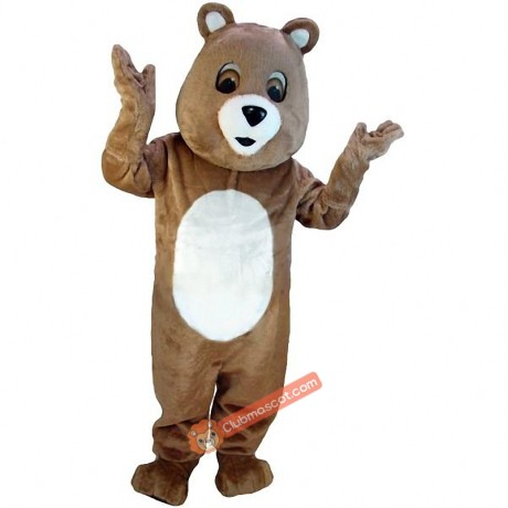 Brown Bear Lightweight Mascot Costume, Brown Bear Costume