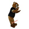 Brown Bear Ursusarctos Mascot Costume, Brown Bear Ursusarctos Costume