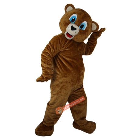 Brown Bear Ursusarctos Mascot Costume, Brown Bear Ursusarctos Costume