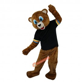 Brown Bear Ursusarctos Mascot Costume, Brown Bear Ursusarctos Costume