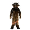 Brown Bull Ox Cow Cartoon Mascot Costume, Brown Bull Ox Cow Cartoon Costume