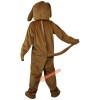 Brown Dog Cartoon Mascot Costume, Brown Dog Cartoon Costume