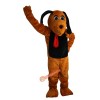 Brown Dog Cartoon Mascot Costume, Brown Dog Cartoon Costume