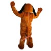 Brown Dog Cartoon Mascot Costume, Brown Dog Cartoon Costume