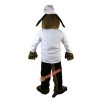 Brown Dog Chef Cook Mascot Costume, Brown Dog Chef Cook Costume