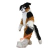 Brown Dog Husky Cartoon Mascot Costume, Brown Dog Husky Cartoon Costume