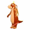 Brown Dragon Mascot Costume, Brown Dragon Costume