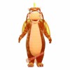 Brown Dragon Mascot Costume, Brown Dragon Costume