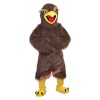 Brown Eagle Cartoon Mascot Costume, Brown Eagle Cartoon Costume