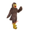 Brown Eagle Cartoon Mascot Costume, Brown Eagle Cartoon Costume