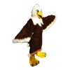 Brown Eagle Long Wool High Quality Cartoon Mascot Costume, Brown Eagle Long Wool High Quality Cartoon Costume