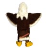 Brown Eagle Long Wool High Quality Cartoon Mascot Costume, Brown Eagle Long Wool High Quality Cartoon Costume