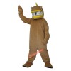 Brown Fish Cartoon Mascot Costume, Brown Fish Cartoon Costume