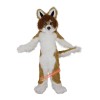 Brown Fox Dog Husky Cartoon Mascot Costume, Brown Fox Dog Husky Cartoon Costume