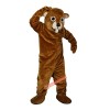 Brown Gopher Mole Mouse Cartoon Mascot Costume, Brown Gopher Mole Mouse Cartoon Costume