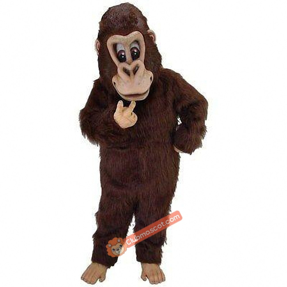 Brown Gorilla Mascot Costume, Brown Gorilla Costume