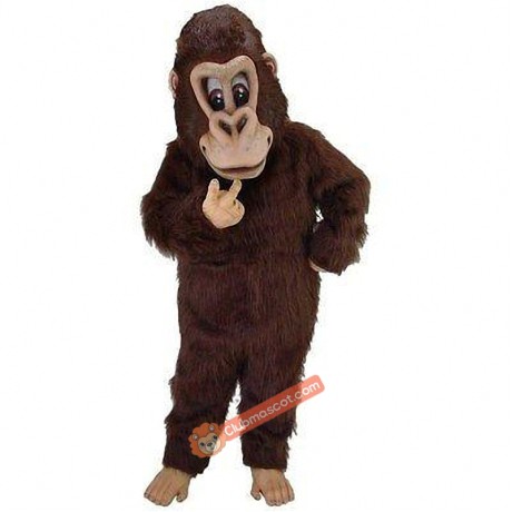 Brown Gorilla Mascot Costume, Brown Gorilla Costume